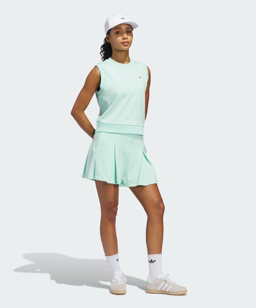 adidas(アディダス)の「オリジナルス オール オーバー ベスト【adidas Golf/アディダスゴルフ】(ベスト・レディース・グリーン・X-SMALL/SMALL/MEDIUM/LARGE/X-LARGE)」の3枚目の写真