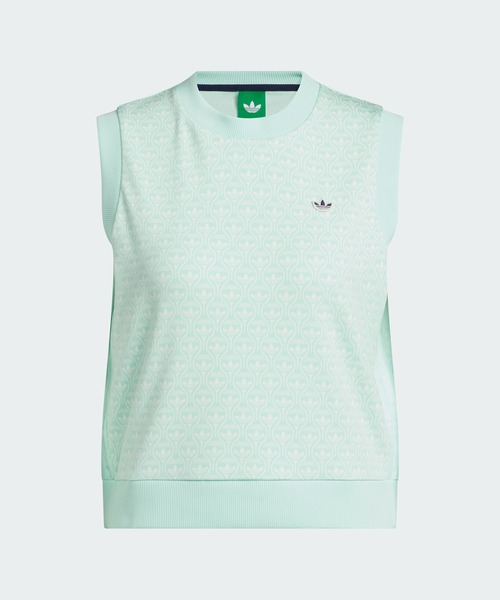 adidas(アディダス)の「オリジナルス オール オーバー ベスト【adidas Golf/アディダスゴルフ】(ベスト・レディース・グリーン・X-SMALL/SMALL/MEDIUM/LARGE/X-LARGE)」の6枚目の写真