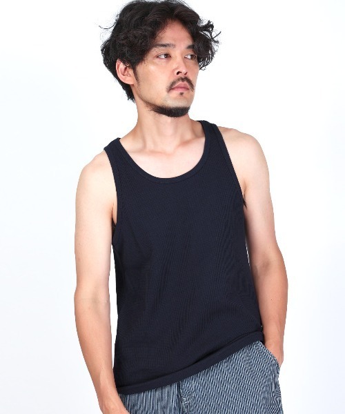 LUXSTYLE(ラグスタイル)の「サーマルタンクトップ(タンクトップ・メンズ・ピンク/グレー/ホワイト・M/XL)」の13枚目の写真