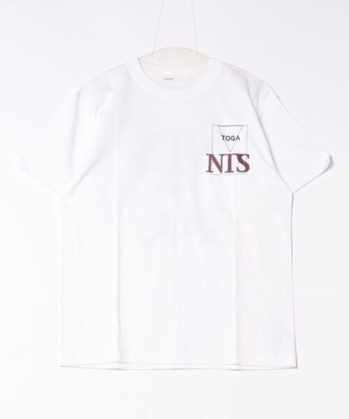 TOGA(トーガ)の「TOGA×NTS Back print T-shirt TOGA×NTS(Tシャツ/カットソー・レディース・ブラック/ホワイト・MEDIUM/SMALL)」の9枚目の写真