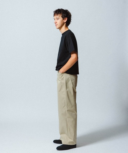 THE BOLDMAN(ザ ボールドマン)の「Buggy Chino Slacks / バギーチノスラックス(チノパンツ・メンズ・ベージュ/ブラック・MEDIUM/LARGE)」の12枚目の写真