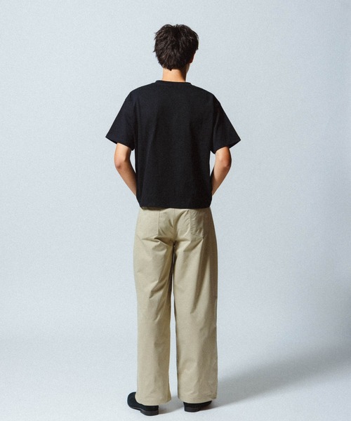 THE BOLDMAN(ザ ボールドマン)の「Buggy Chino Slacks / バギーチノスラックス(チノパンツ・メンズ・ベージュ/ブラック・MEDIUM/LARGE)」の13枚目の写真