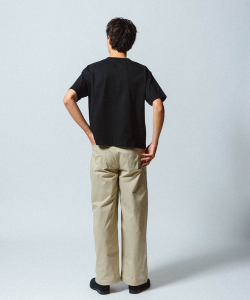 THE BOLDMAN(ザ ボールドマン)の「Buggy Chino Slacks / バギーチノスラックス(チノパンツ・メンズ・ベージュ/ブラック・MEDIUM/LARGE)」の14枚目の写真