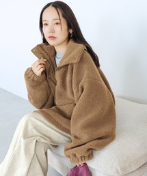 ボアスタンドブルゾン