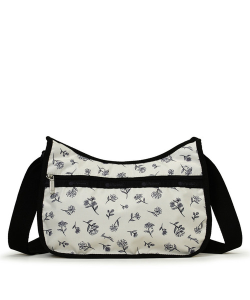 LeSportsac(レスポートサック)の「CLASSIC HOBO インクスケッチドフローラルアイボリー(ショルダーバッグ・レディース・ホワイト・FREE)」の4枚目の写真