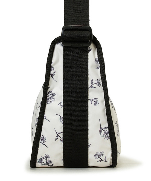 LeSportsac(レスポートサック)の「CLASSIC HOBO インクスケッチドフローラルアイボリー(ショルダーバッグ・レディース・ホワイト・FREE)」の5枚目の写真
