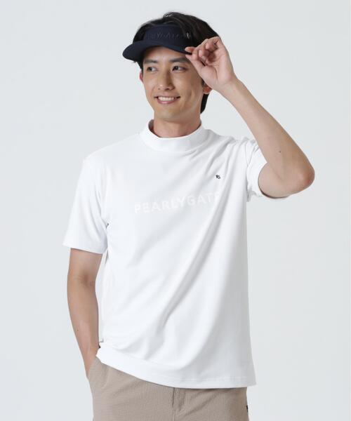 PEARLY GATES(パーリーゲイツ)の「【PEARLY GATES】Pg is PG フルダルカノコ半袖ハイネックカットソー(Tシャツ/カットソー・メンズ・ホワイト/ネイビー/オレンジ・SMALL/MEDIUM/LARGE/X-LARGE/XX-LARGE)」の12枚目の写真