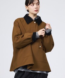 【Audrey and John Wad×TAION】ダウンライナー付きショート丈コート