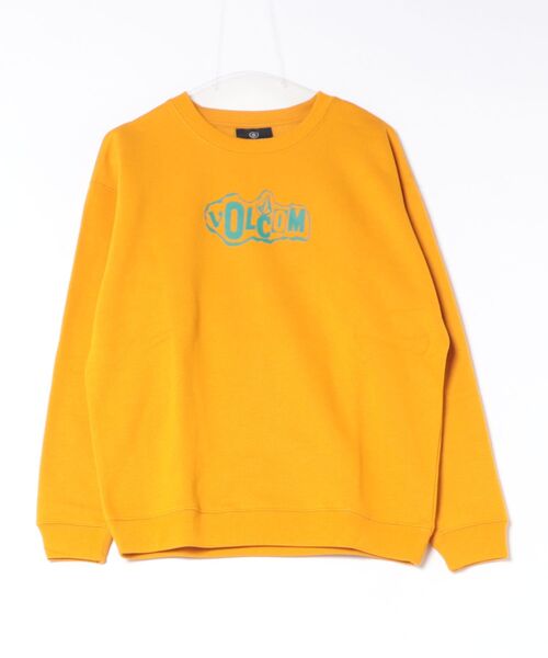 VOLCOM(ボルコム)の「VOLCOM/ボルコム NOE VALLY CREW スウェット BG052011(スウェット・メンズ・マスタード/ブラック・L/M)」の2枚目の写真