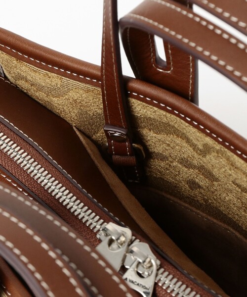 Demi-Luxe BEAMS(デミルクス ビームス)の「A VACATION / ZEBRA SABRINA トートバッグ(トートバッグ・レディース・ライトブラウン・ONE SIZE)」の8枚目の写真