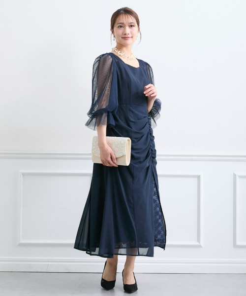 Jolie et Jolie(ジョリーエジョリー)の「【結婚式・パーティードレス】U字金具スパンコールレースクラッチバッグ(クラッチバッグ・レディース・ブラック/ベージュ/シルバー・FREE)」の10枚目の写真