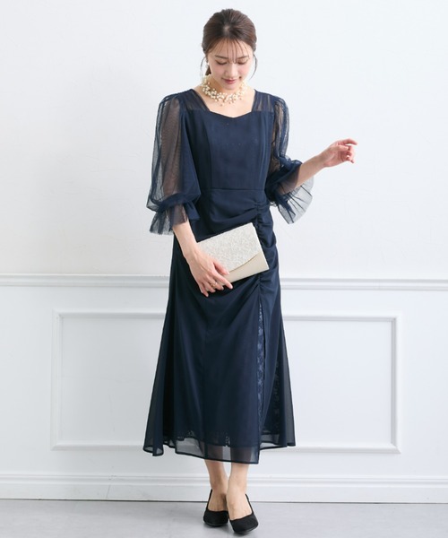 Jolie et Jolie(ジョリーエジョリー)の「【結婚式・パーティードレス】U字金具スパンコールレースクラッチバッグ(クラッチバッグ・レディース・ブラック/ベージュ/シルバー・FREE)」の11枚目の写真