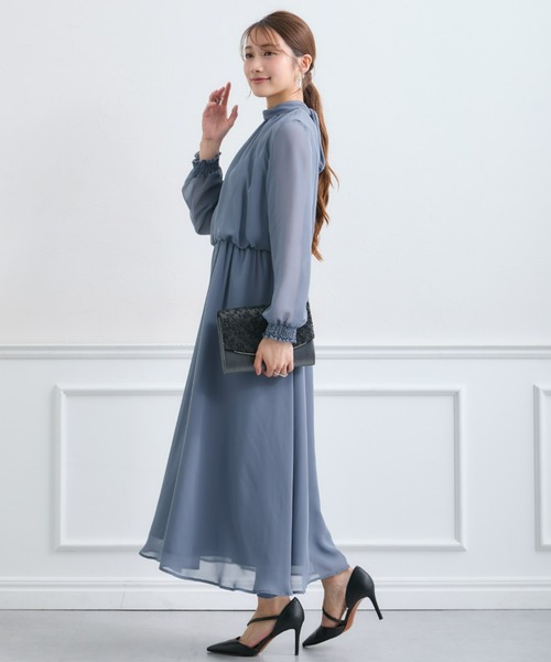Jolie et Jolie(ジョリーエジョリー)の「【結婚式・パーティードレス】U字金具スパンコールレースクラッチバッグ(クラッチバッグ・レディース・ブラック/ベージュ/シルバー・FREE)」の14枚目の写真