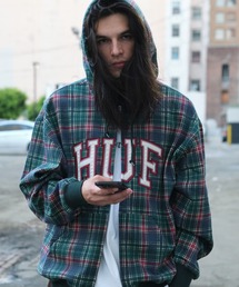 HUF（ハフ）の「ARCH PLAID FULL ZIP HEAVYWEIGHT HOODIE（パーカー）」