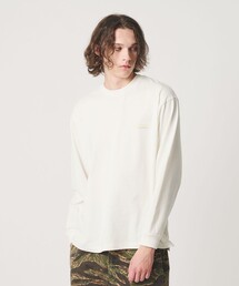 ＜CGS.＞オーガニック コットン ロングスリーブ ロゴ Tシャツ