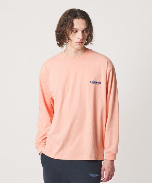 California General Store(California General Store)の「<CGS.>オーガニック コットン ロングスリーブ ロゴ Tシャツ(Tシャツ/カットソー・メンズ・オレンジ/ブラック/コバルトブルー/オフホワイト・S/XL/XS/M/L)」の4枚目の写真