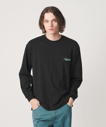 ＜CGS.＞オーガニック コットン ロングスリーブ ロゴ Tシャツ