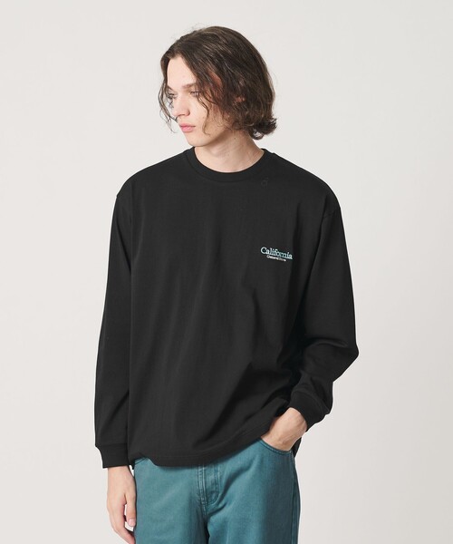 California General Store(California General Store)の「<CGS.>オーガニック コットン ロングスリーブ ロゴ Tシャツ(Tシャツ/カットソー・メンズ・オレンジ/ブラック/コバルトブルー/オフホワイト・S/XL/XS/M/L)」の6枚目の写真