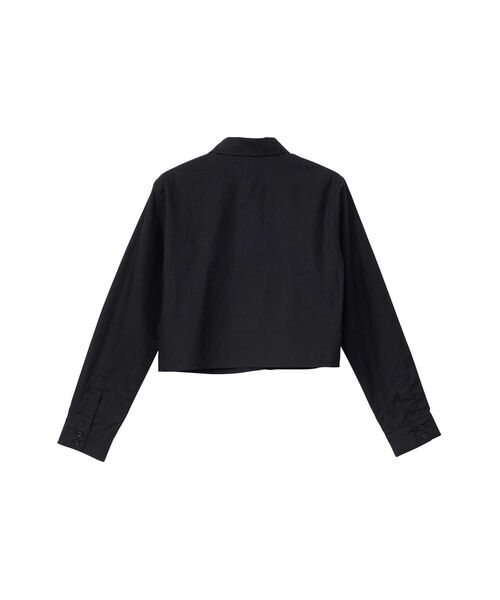 HYSTERIC GLAMOUR(ヒステリックグラマー)の「RABBIT GHOSTワッペン ショート丈シャツ(シャツ/ブラウス・レディース・ホワイト/ブラック・FREE)」の5枚目の写真