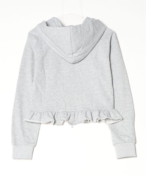 younger song（ヤンガーソング）の「Lace wappen zip hoodie ｡ｼyung｡ｽ（パーカー・メンズ・Black/グレー・MEDIUM/SMALL）」の3枚目の写真