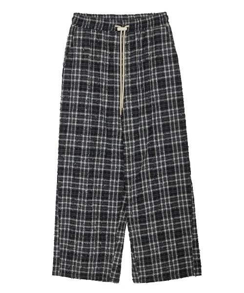 ELCHELE(エルチェレ)の「DAMAGE CHECK PANTS(その他パンツ・レディース・ブラック/ブラウン系その他2・36/38)」の10枚目の写真