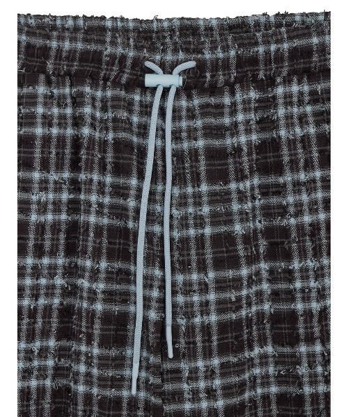 ELCHELE(エルチェレ)の「DAMAGE CHECK PANTS(その他パンツ・レディース・ブラック/ブラウン系その他2・36/38)」の9枚目の写真