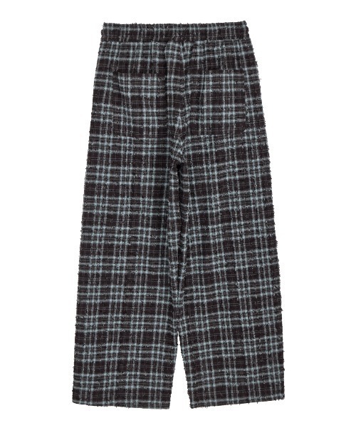 ELCHELE(エルチェレ)の「DAMAGE CHECK PANTS(その他パンツ・レディース・ブラック/ブラウン系その他2・36/38)」の3枚目の写真