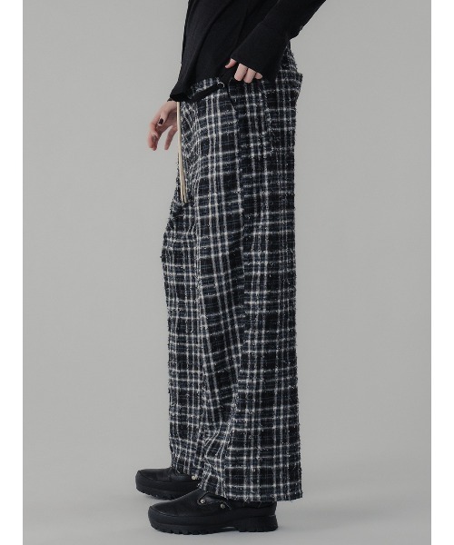 ELCHELE(エルチェレ)の「DAMAGE CHECK PANTS(その他パンツ・レディース・ブラック/ブラウン系その他2・36/38)」の22枚目の写真