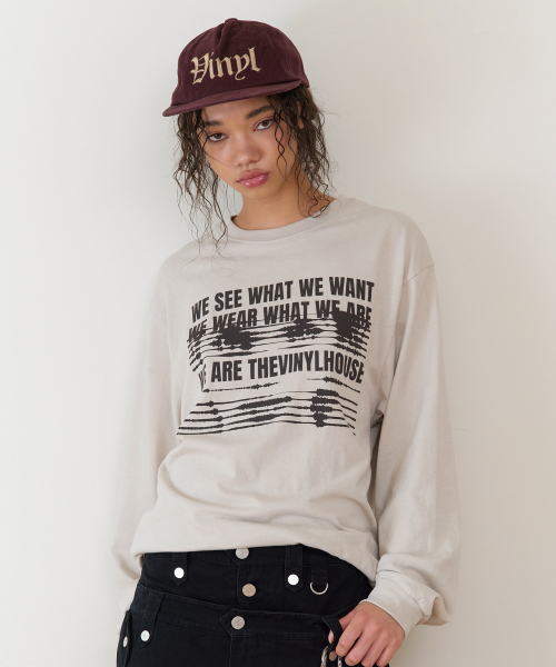 THEVINYLHOUSE(ザバイニルハウス)の「WE ARE LS TEE BEIGE(Tシャツ/カットソー・メンズ・その他・SMALL/MEDIUM/LARGE)」の7枚目の写真