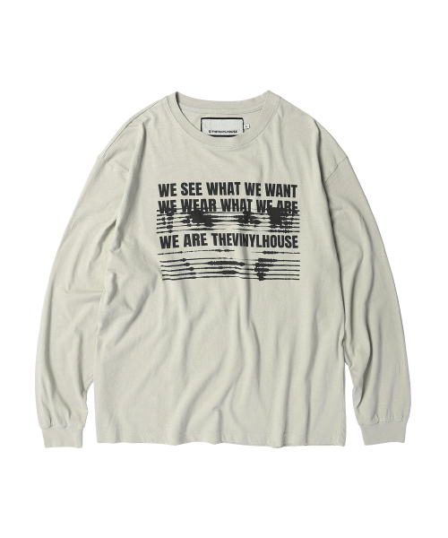 THEVINYLHOUSE(ザバイニルハウス)の「WE ARE LS TEE BEIGE(Tシャツ/カットソー・メンズ・その他・SMALL/MEDIUM/LARGE)」の14枚目の写真