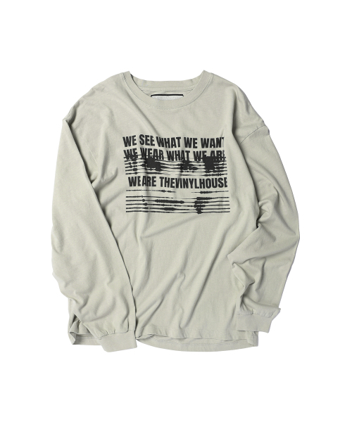 THEVINYLHOUSE(ザバイニルハウス)の「WE ARE LS TEE BEIGE(Tシャツ/カットソー・メンズ・その他・SMALL/MEDIUM/LARGE)」の15枚目の写真