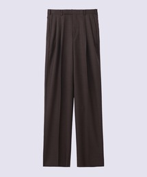 JOHN LAWRENCE SULLIVAN | 【JOHN LAWRENCE SULLIVAN】WOOL PLEATED TROUSERS(スラックス)