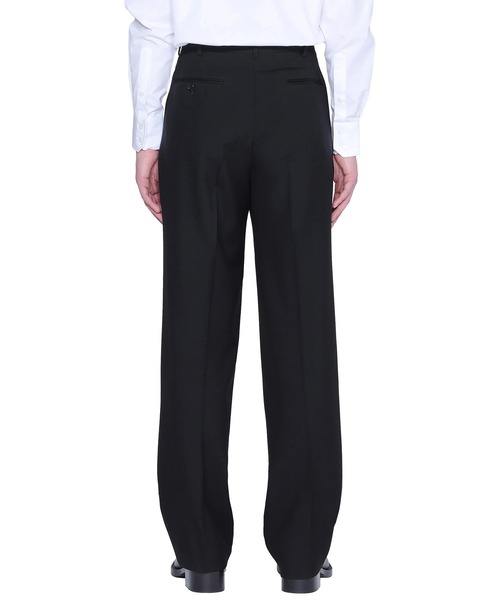 JOHN LAWRENCE SULLIVAN（ジョンローレンスサリバン）の「【JOHN LAWRENCE SULLIVAN】WOOL PLEATED TROUSERS（スラックス・メンズ・ブラック/ブラウン/グレー・46/44/48）」の6枚目の写真