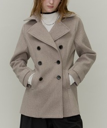 Wool Like Fit Pea Coat / ウールライクフィットピーコート