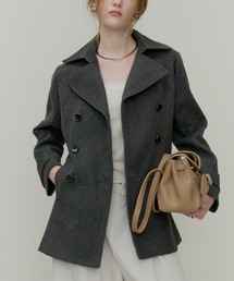 Wool Like Fit Pea Coat / ウールライクフィットピーコート