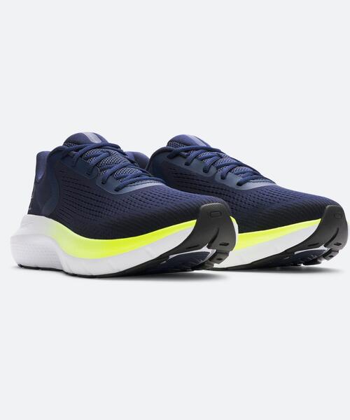 UNDER ARMOUR(アンダーアーマー)の「UAチャージド ローグ5(ランニング/メンズ)(スニーカー・メンズ・ネイビー×ホワイト・29.0cm/27.5cm/26.0cm/28.0cm/30.0cm/25.0cm/28.5cm/25.5cm/26.5cm/27.0cm)」の4枚目の写真