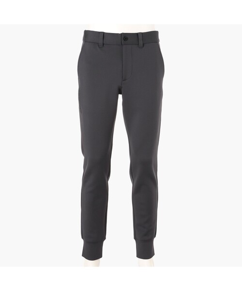 BRIEFING（ブリーフィング）の「【BRIEFING公式】MEN’S STITCHED 3D LOGO JOGGER PANTS（セットアップ／ロングパンツ／ストレッチ／ゴルフ／GOLF）（その他パンツ・メンズ・ブラック/チャコール・L/M/XL/S）」の2枚目の写真