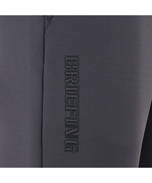 BRIEFING（ブリーフィング）の「【BRIEFING公式】MEN’S STITCHED 3D LOGO JOGGER PANTS（セットアップ／ロングパンツ／ストレッチ／ゴルフ／GOLF）（その他パンツ・メンズ・ブラック/チャコール・L/M/XL/S）」の9枚目の写真