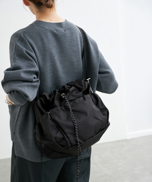 IENA(イエナ)の「《WEB限定》NOMADIS/ノマディス SQUASH バッグ 82-N239-0(ショルダーバッグ・レディース・キャメル/ブラック・FREE)」の19枚目の写真