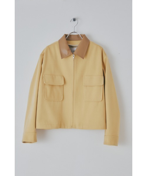 Muel Chic（ミュエルシック）の「Amara coat  アマラコート（ブルゾン・レディース・チャコールグレー/ブラック/マスタード・FREE）」の8枚目の写真
