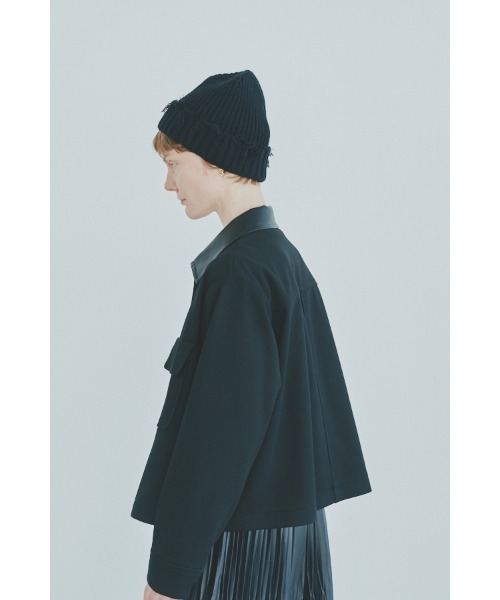 Muel Chic（ミュエルシック）の「Amara coat  アマラコート（ブルゾン・レディース・チャコールグレー/ブラック/マスタード・FREE）」の12枚目の写真