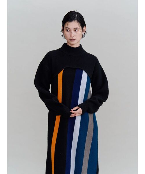 UN3D.(アンスリード)の「MULTI COLOR KNIT OP / マルチカラーニットワンピース(ワンピース・レディース・その他/その他2・38/36)」の17枚目の写真