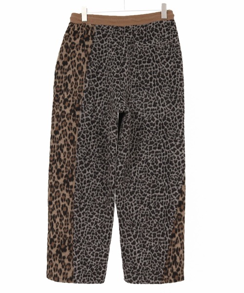 GLIMCLAP(グリムクラップ)の「mp15498-Dual-Leopard Shaggy Wide-Straight Pants トラックパンツ(212-047-gla-cg)(その他パンツ・メンズ・ベージュ/グレー・L/M/S)」の16枚目の写真