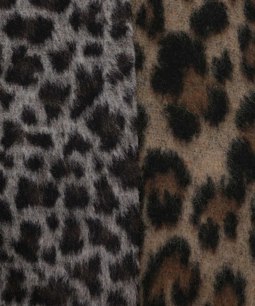 GLIMCLAP(グリムクラップ)の「mp15498-Dual-Leopard Shaggy Wide-Straight Pants トラックパンツ(212-047-gla-cg)(その他パンツ・メンズ・ベージュ/グレー・L/M/S)」の17枚目の写真