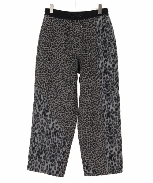GLIMCLAP(グリムクラップ)の「mp15498-Dual-Leopard Shaggy Wide-Straight Pants トラックパンツ(212-047-gla-cg)(その他パンツ・メンズ・ベージュ/グレー・L/M/S)」の18枚目の写真