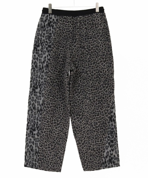 GLIMCLAP(グリムクラップ)の「mp15498-Dual-Leopard Shaggy Wide-Straight Pants トラックパンツ(212-047-gla-cg)(その他パンツ・メンズ・ベージュ/グレー・L/M/S)」の19枚目の写真