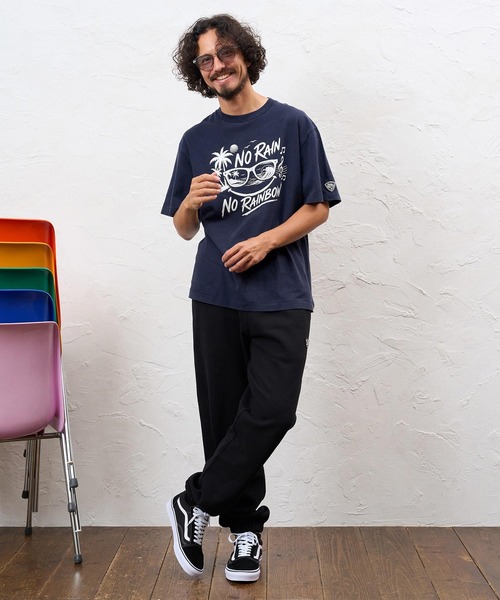 No Rain No Rainbow(ノーレインノーレインボー)の「mt10672- surf graphic print fade T-shirt サーフデザインプリントTシャツ(NR26W-27)(Tシャツ/カットソー・メンズ・ブラック/グレー/ネイビー・L/M/S/XL)」の9枚目の写真