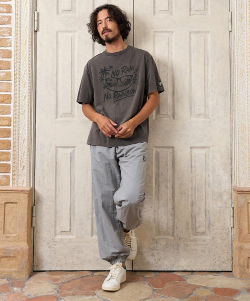 No Rain No Rainbow(ノーレインノーレインボー)の「mt10672- surf graphic print fade T-shirt サーフデザインプリントTシャツ(NR26W-27)(Tシャツ/カットソー・メンズ・ブラック/グレー/ネイビー・L/M/S/XL)」の19枚目の写真