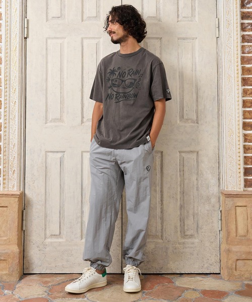 No Rain No Rainbow(ノーレインノーレインボー)の「mt10672- surf graphic print fade T-shirt サーフデザインプリントTシャツ(NR26W-27)(Tシャツ/カットソー・メンズ・ブラック/グレー/ネイビー・L/M/S/XL)」の20枚目の写真