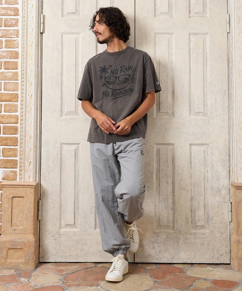 No Rain No Rainbow(ノーレインノーレインボー)の「mt10672- surf graphic print fade T-shirt サーフデザインプリントTシャツ(NR26W-27)(Tシャツ/カットソー・メンズ・ブラック/グレー/ネイビー・L/M/S/XL)」の21枚目の写真